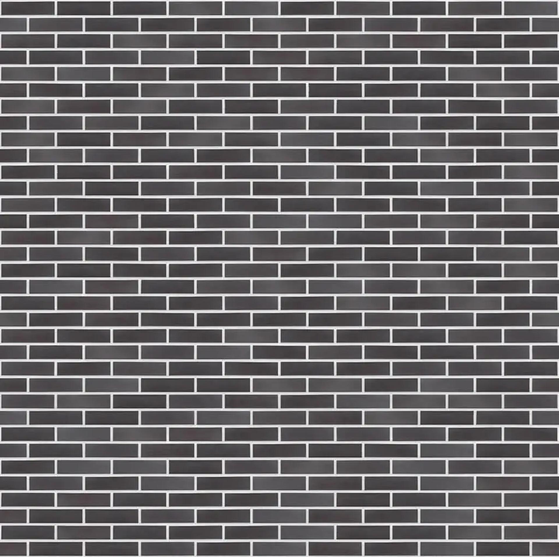 Fuga Dekorativna Cigla Listela Volcanic black Bela