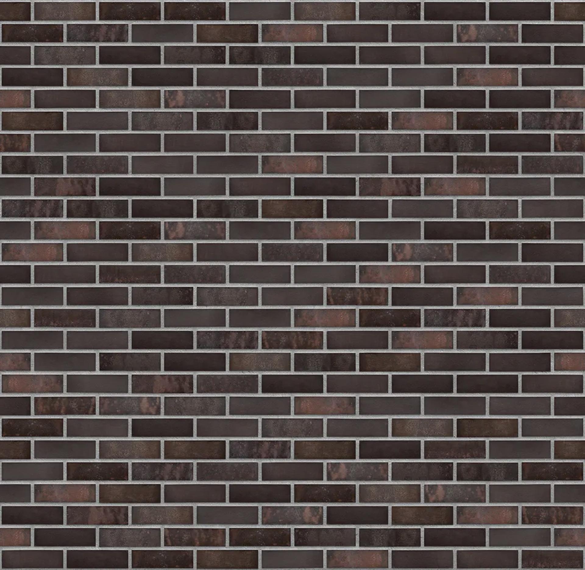 Fuga Dekorativna Cigla Listela Rusty Stone Tamno siva