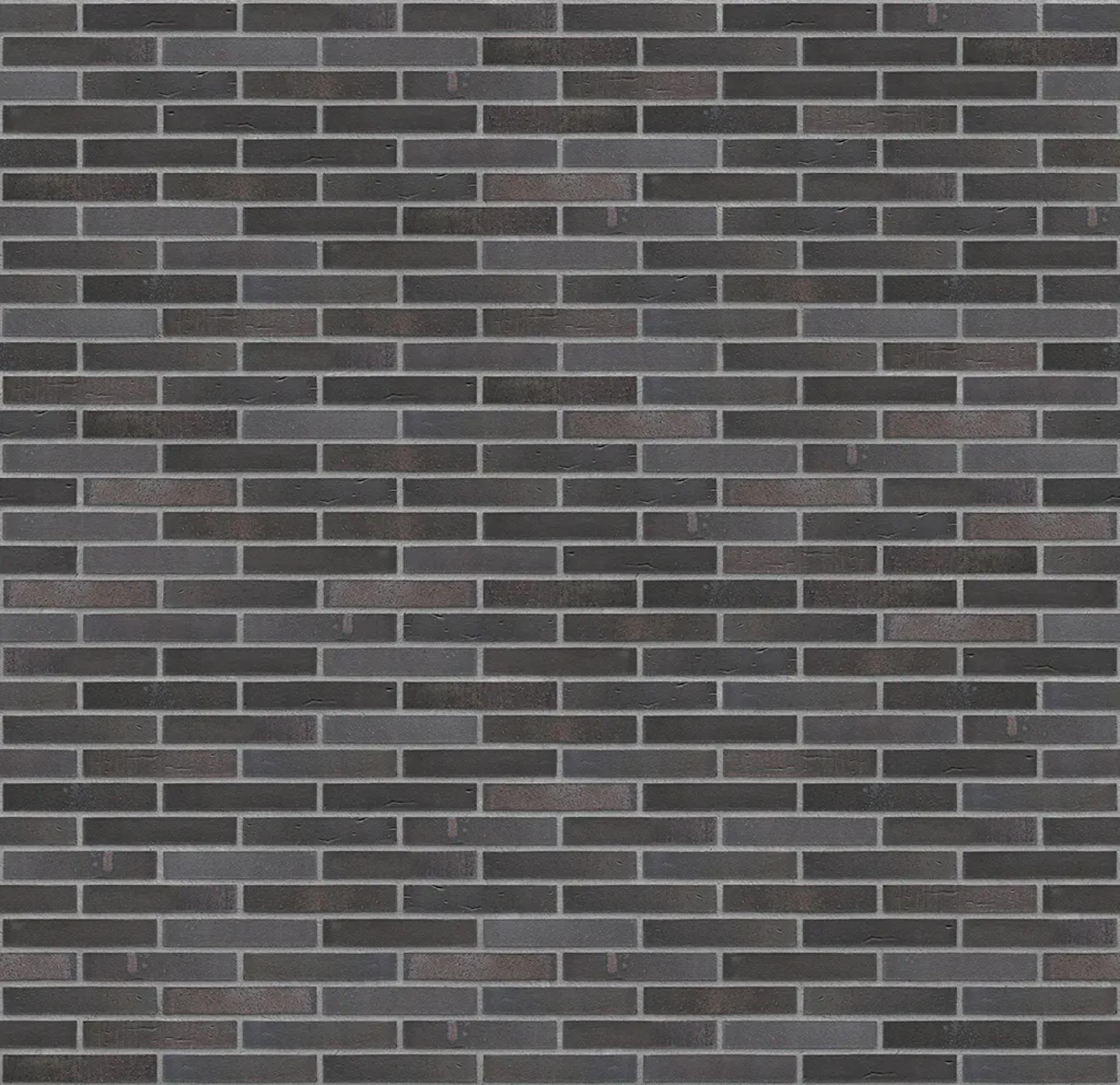 Fuga Dekorativna Cigla Listela Volcanic wall Tamno siva