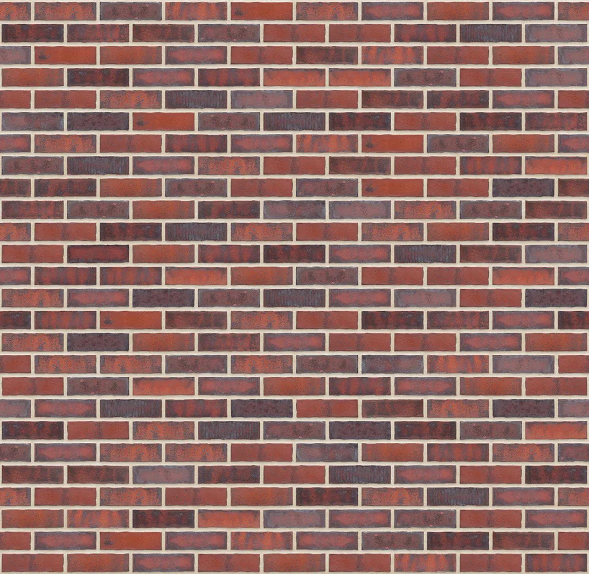 Fuga Dekorativna Cigla Listela Heart brick Bela