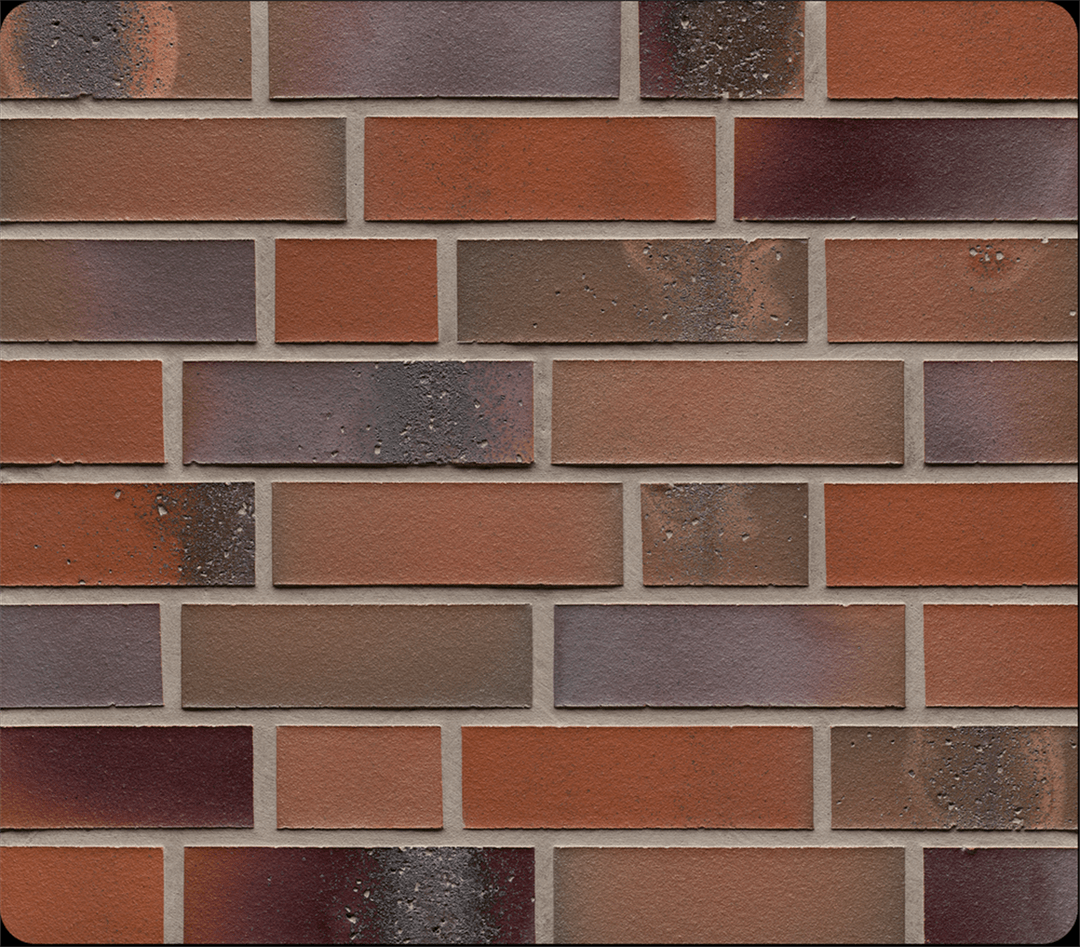 Dekorativna Listela R 580 Crvena Terracotta Siva