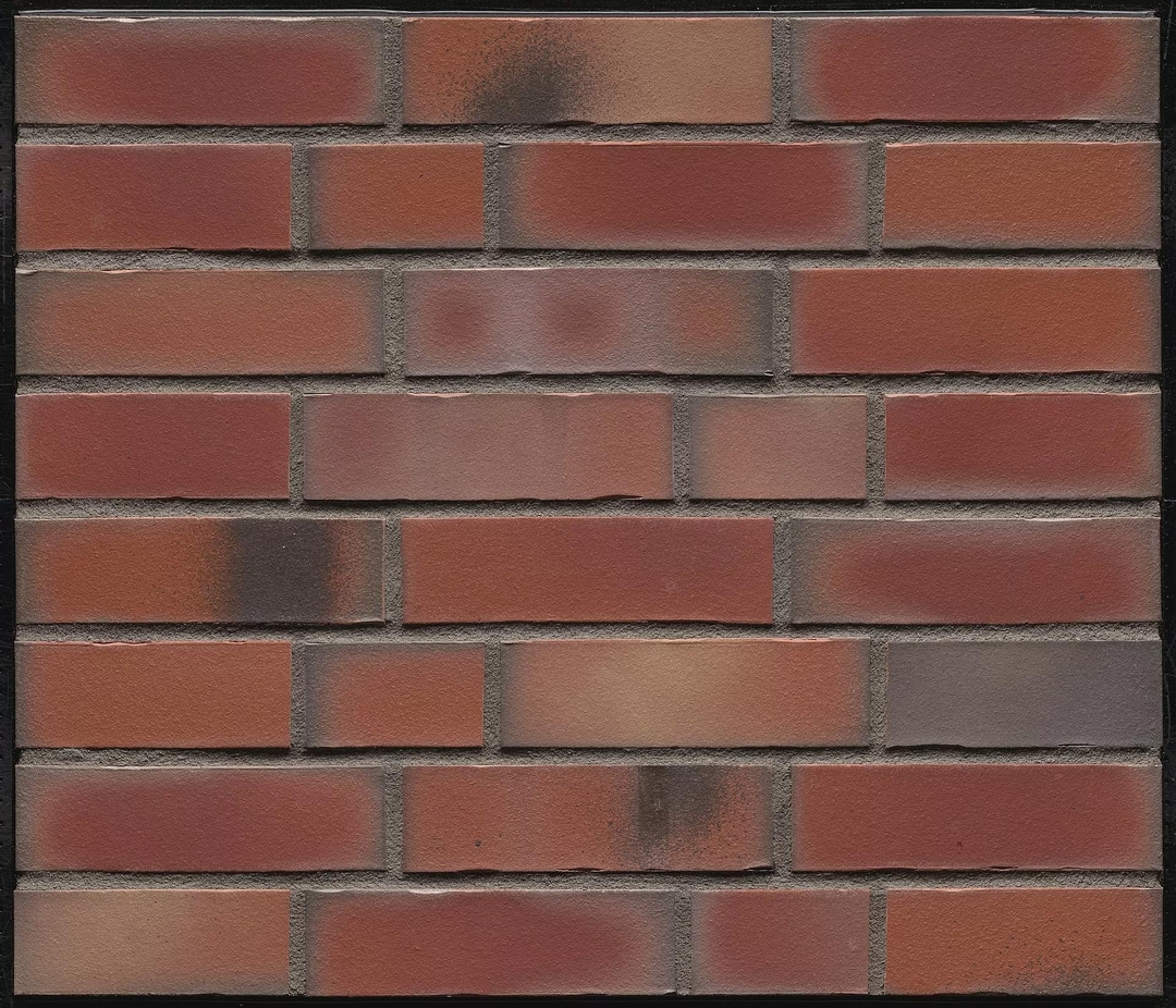 Klinker Listela R 991 Crvena Terracotta Siva