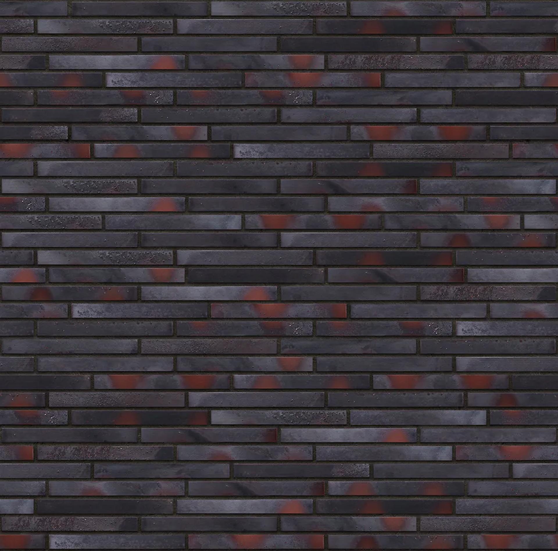 Fuga Dekorativna Cigla Listela Argon wall Tamno Antracit