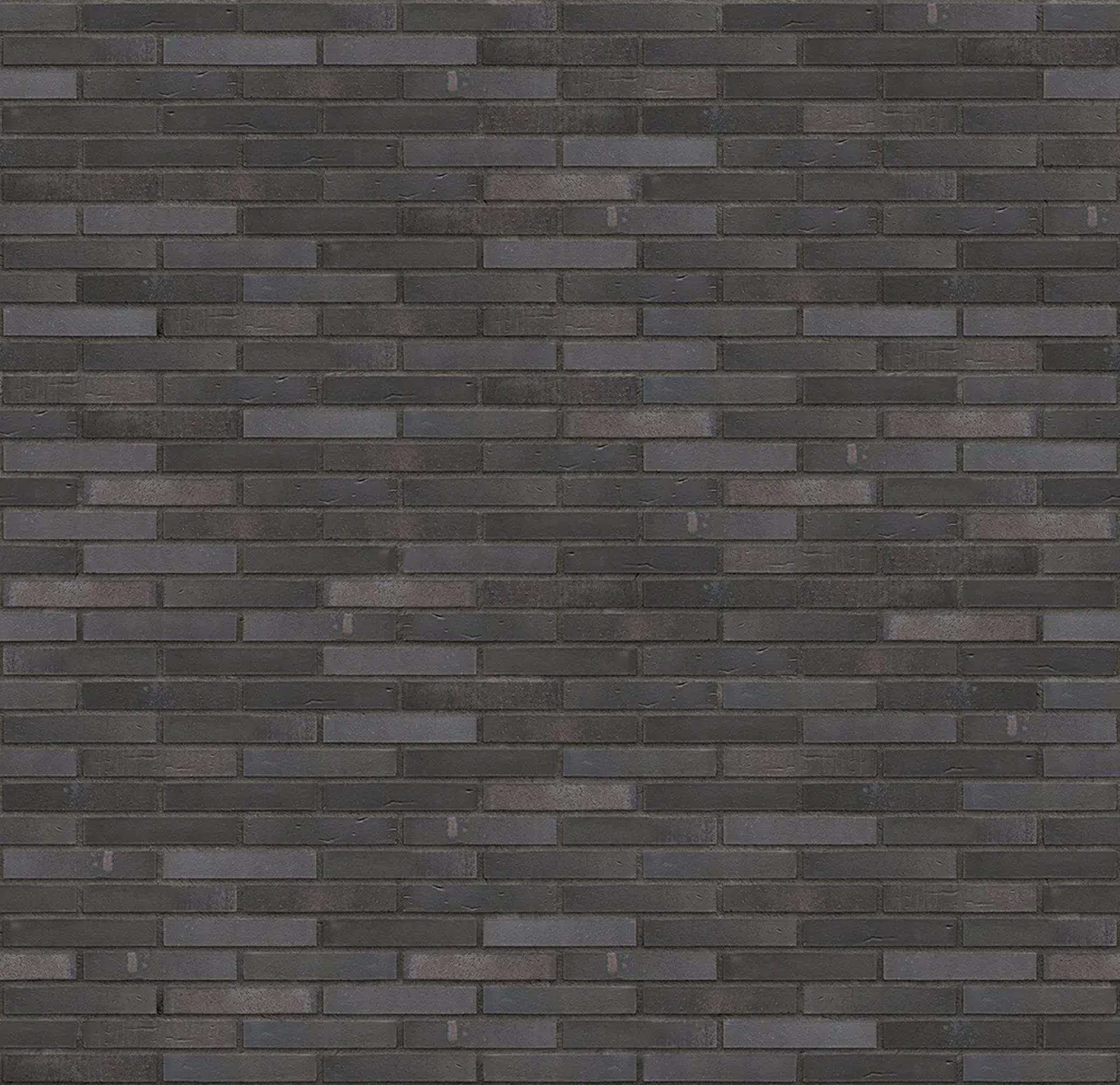 Fuga Dekorativna Cigla Listela Volcanic wall Antracit