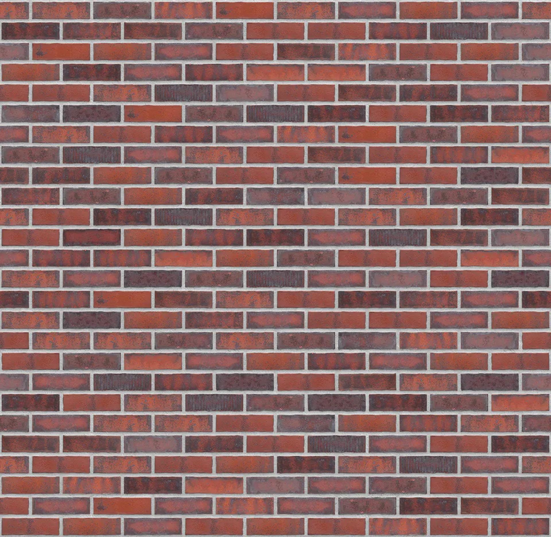 Fuga Dekorativna Cigla Listela Heart brick Siva