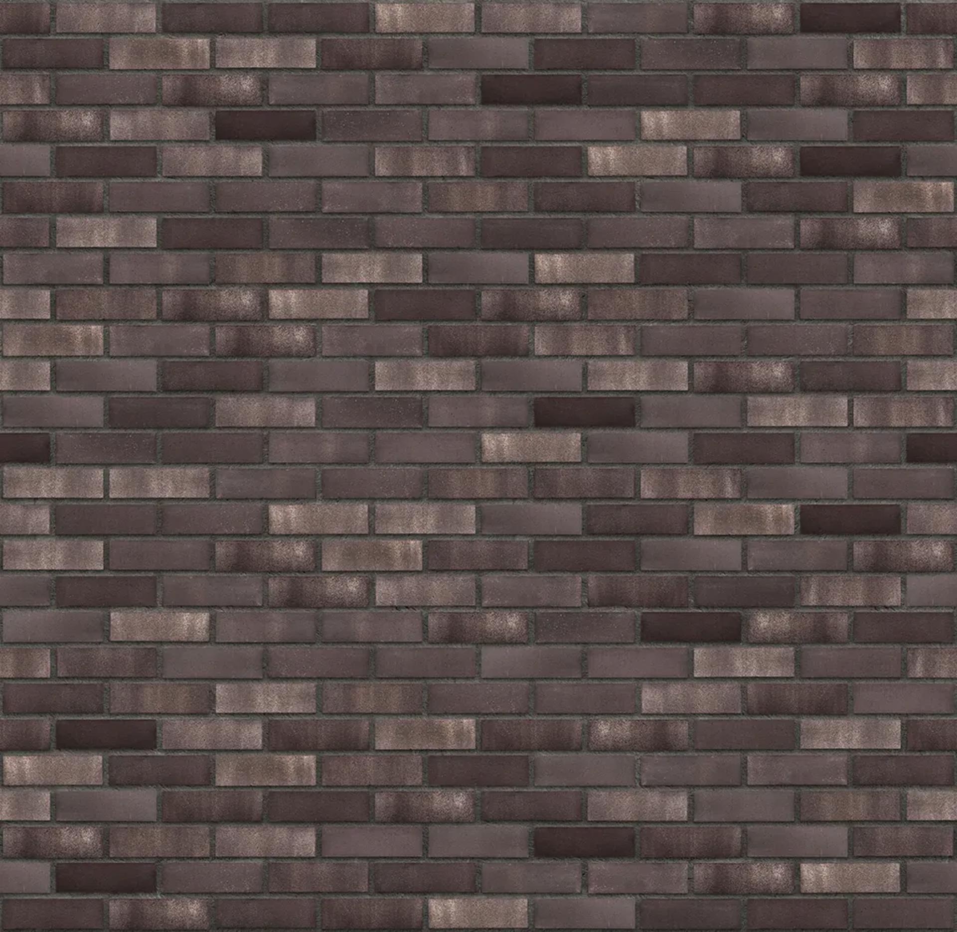 Fuga Dekorativna Cigla Listela Meteor veneer Antracit