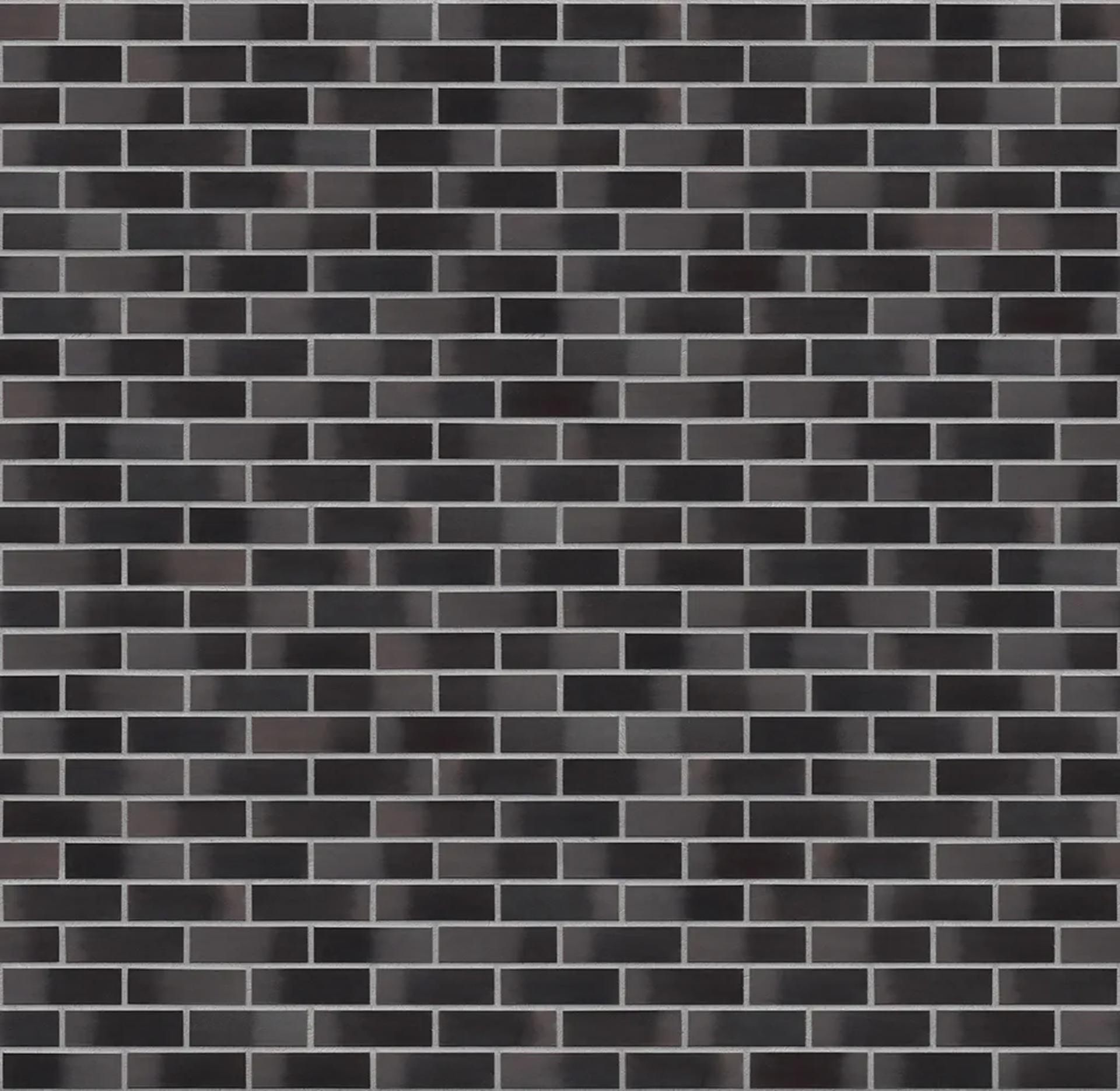 Fuga Dekorativna Cigla Listela Black diamond Tamno siva