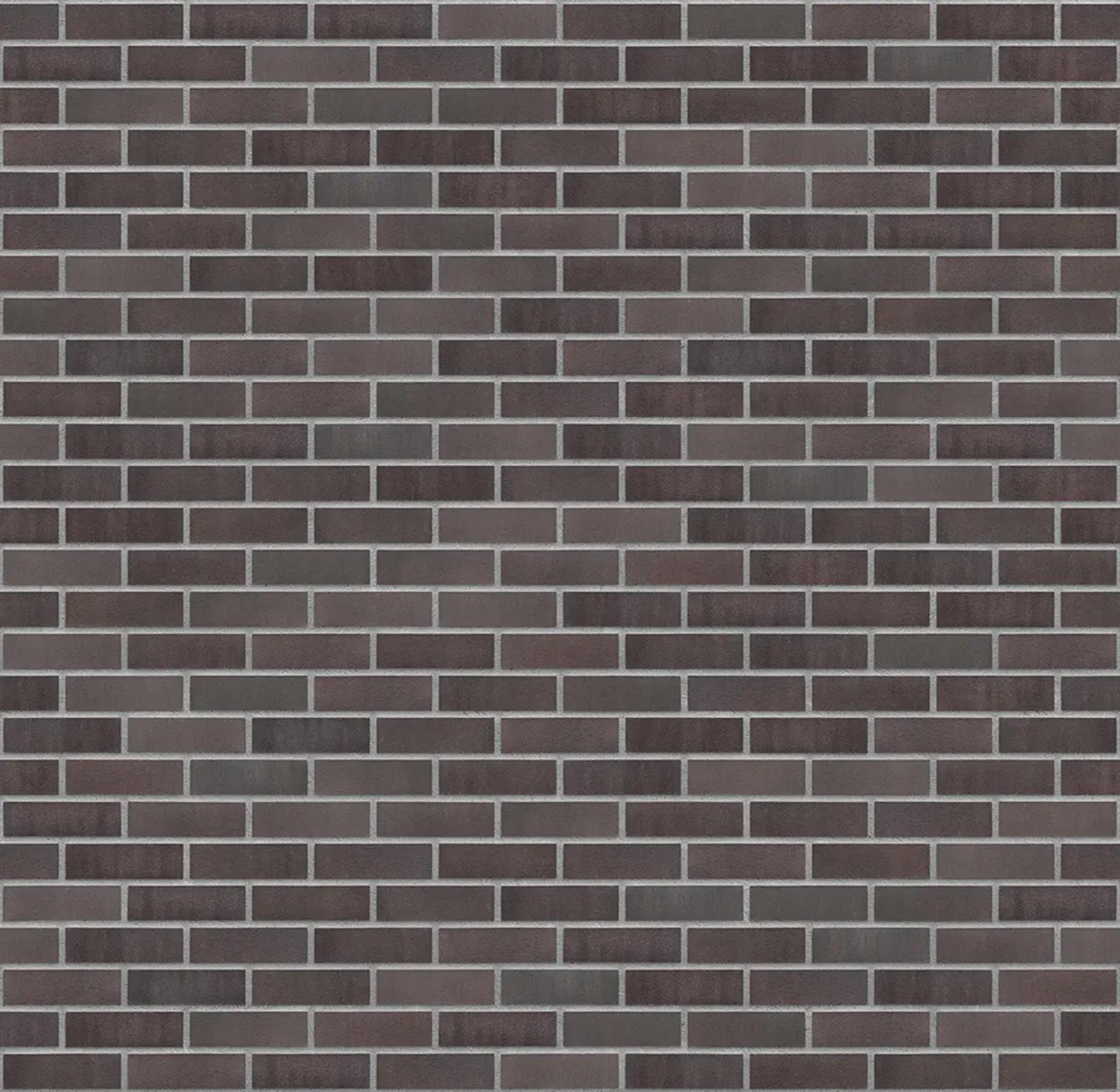 Fuga Dekorativna Cigla Listela Iron rock Tamno siva