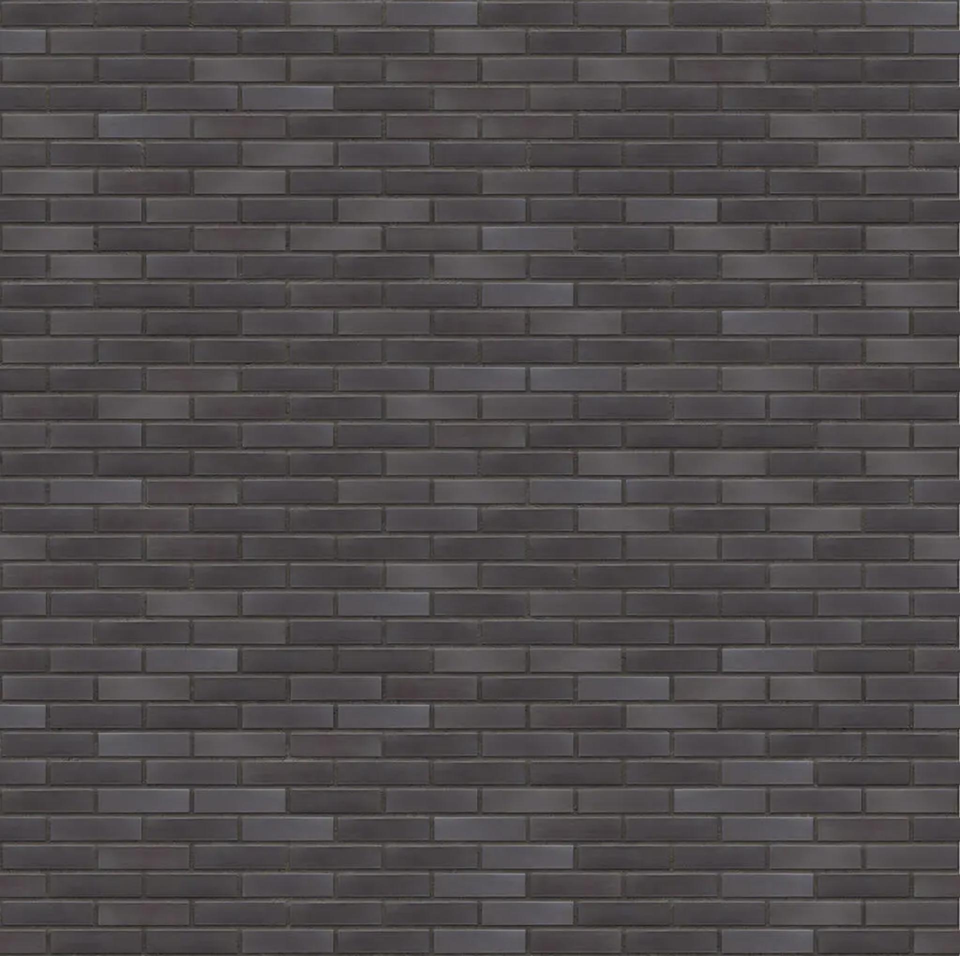 Fuga Dekorativna Cigla Listela Volcanic black Antracit