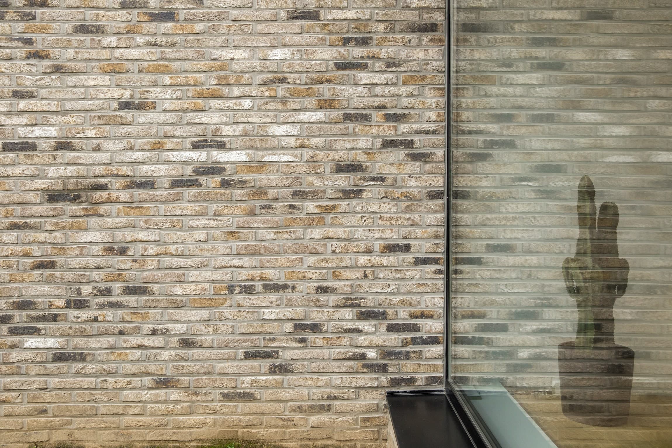 Fasada obložena dekorativnom fasadnom ciglom